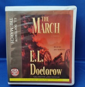 E.L. Doctorow The March Audiobook CD Read by Joe Morton